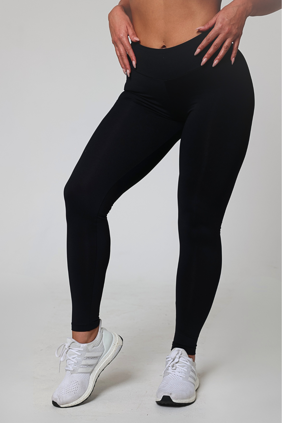 BRISA High Waist Scrunch Butt Leggings Black