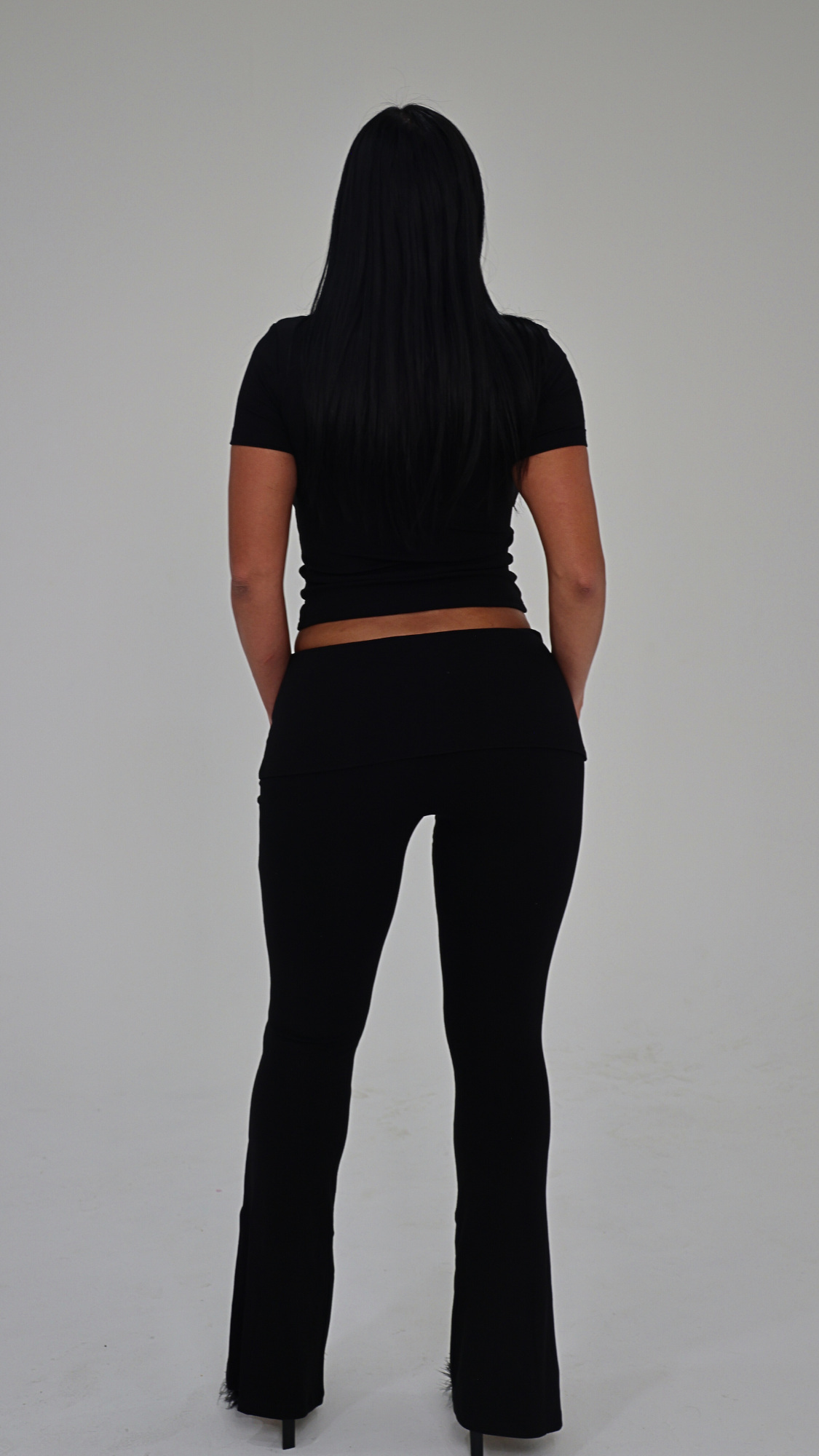 Flare Support Leggings Black