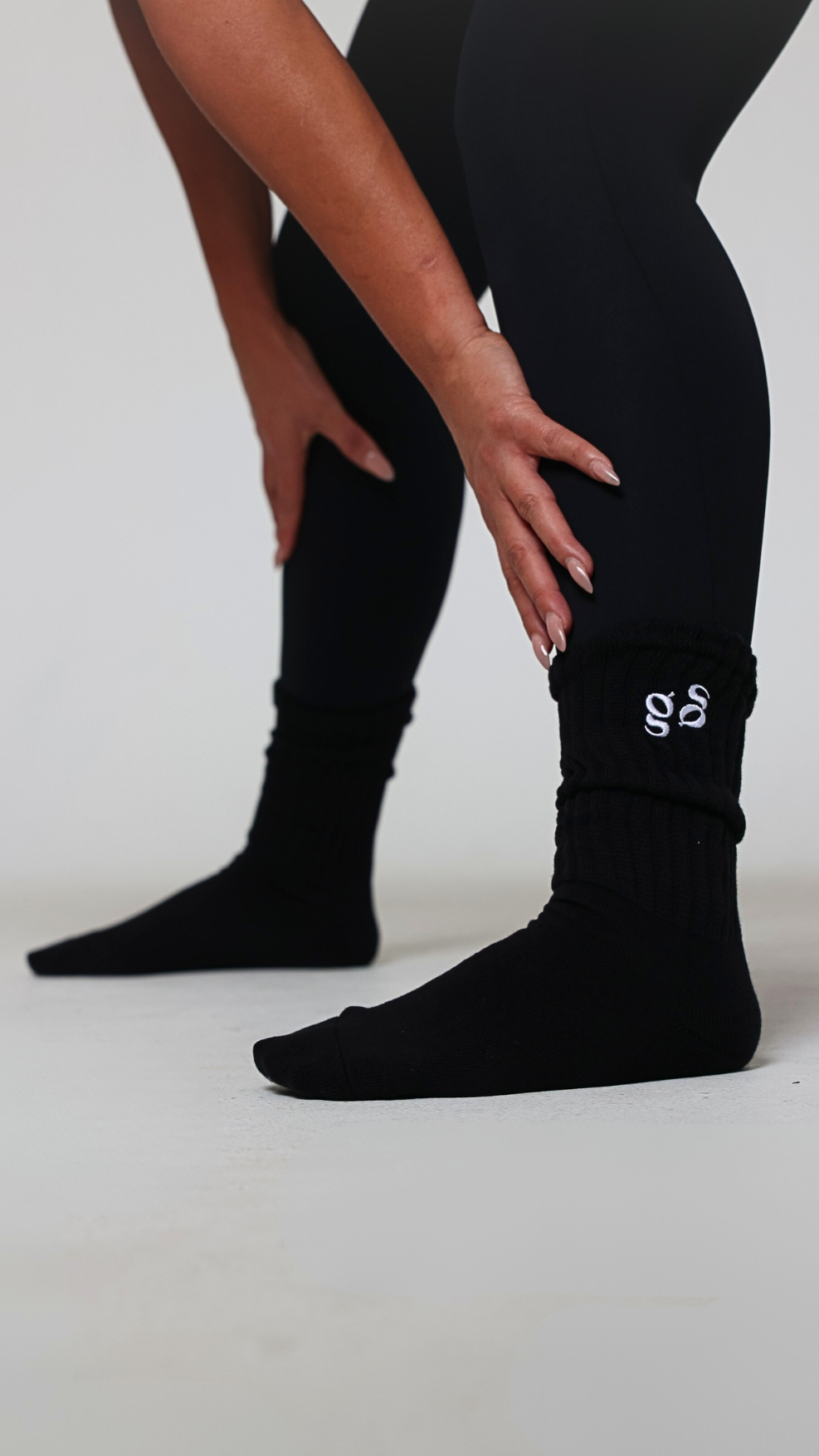 Gata Black Socks