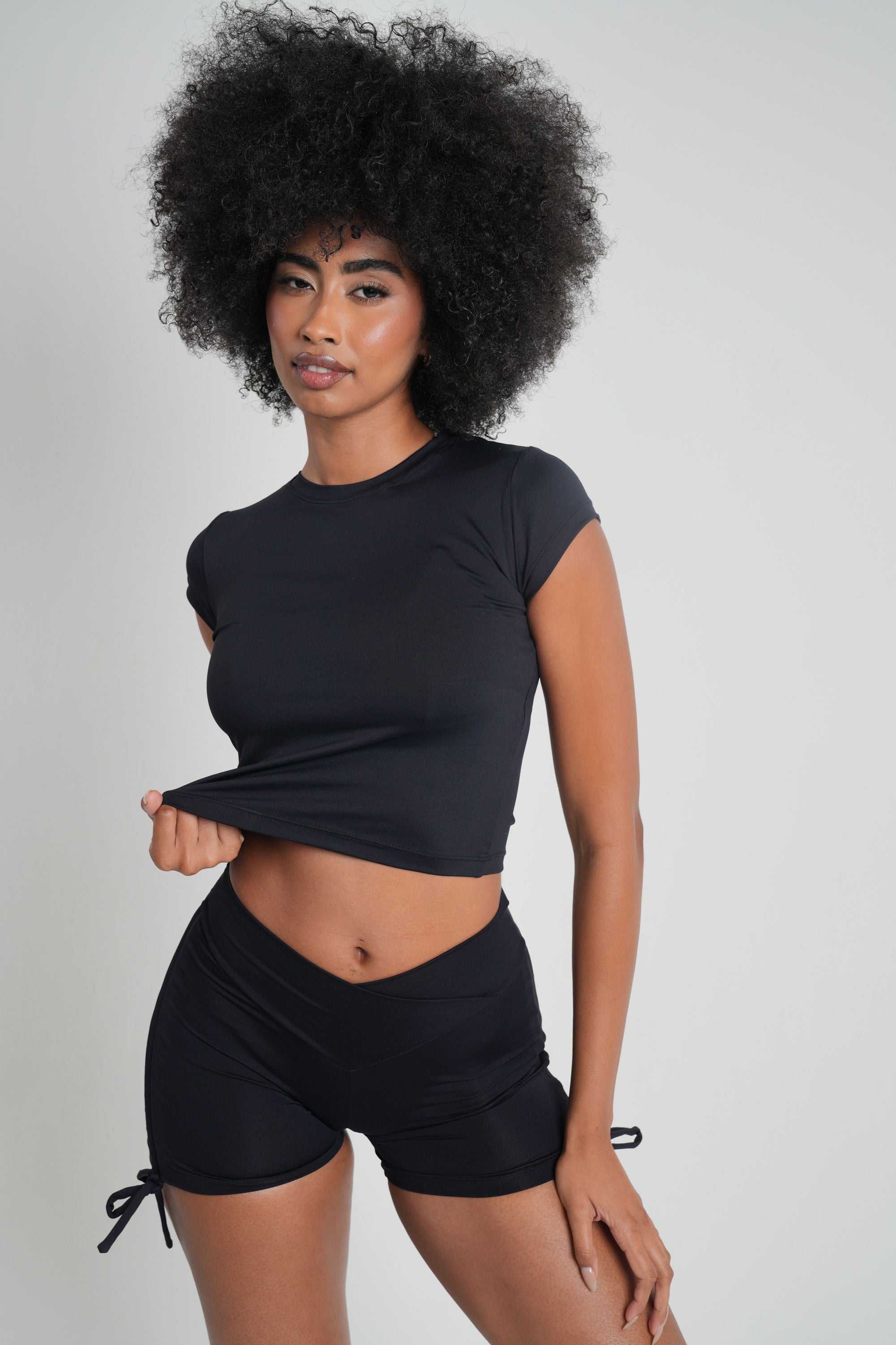BRISA Short Sleeve Black