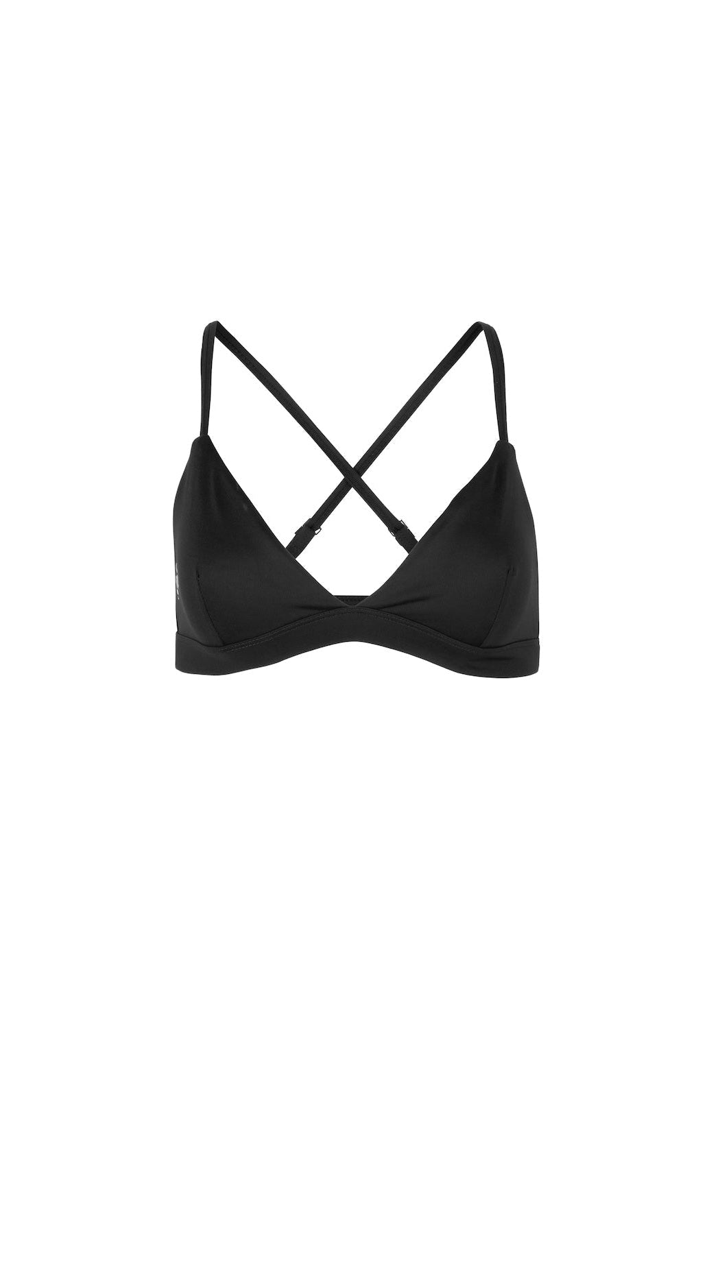 BRISA Triangle Sports Bra Black