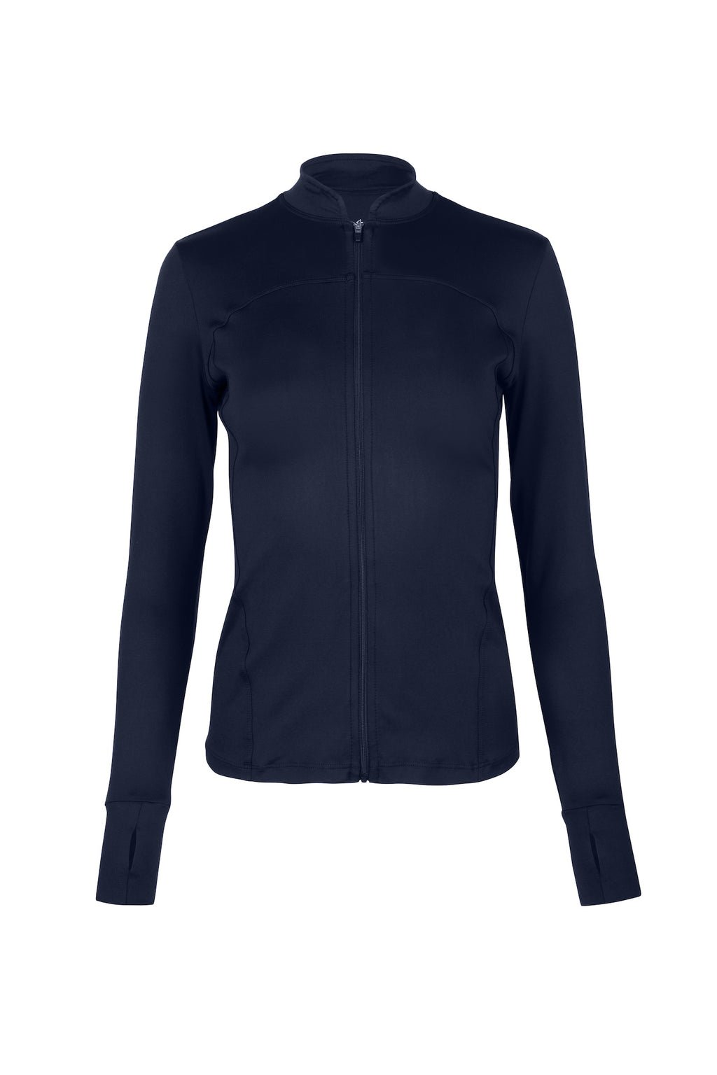 BRISA Zipper Jacket Navy Blue
