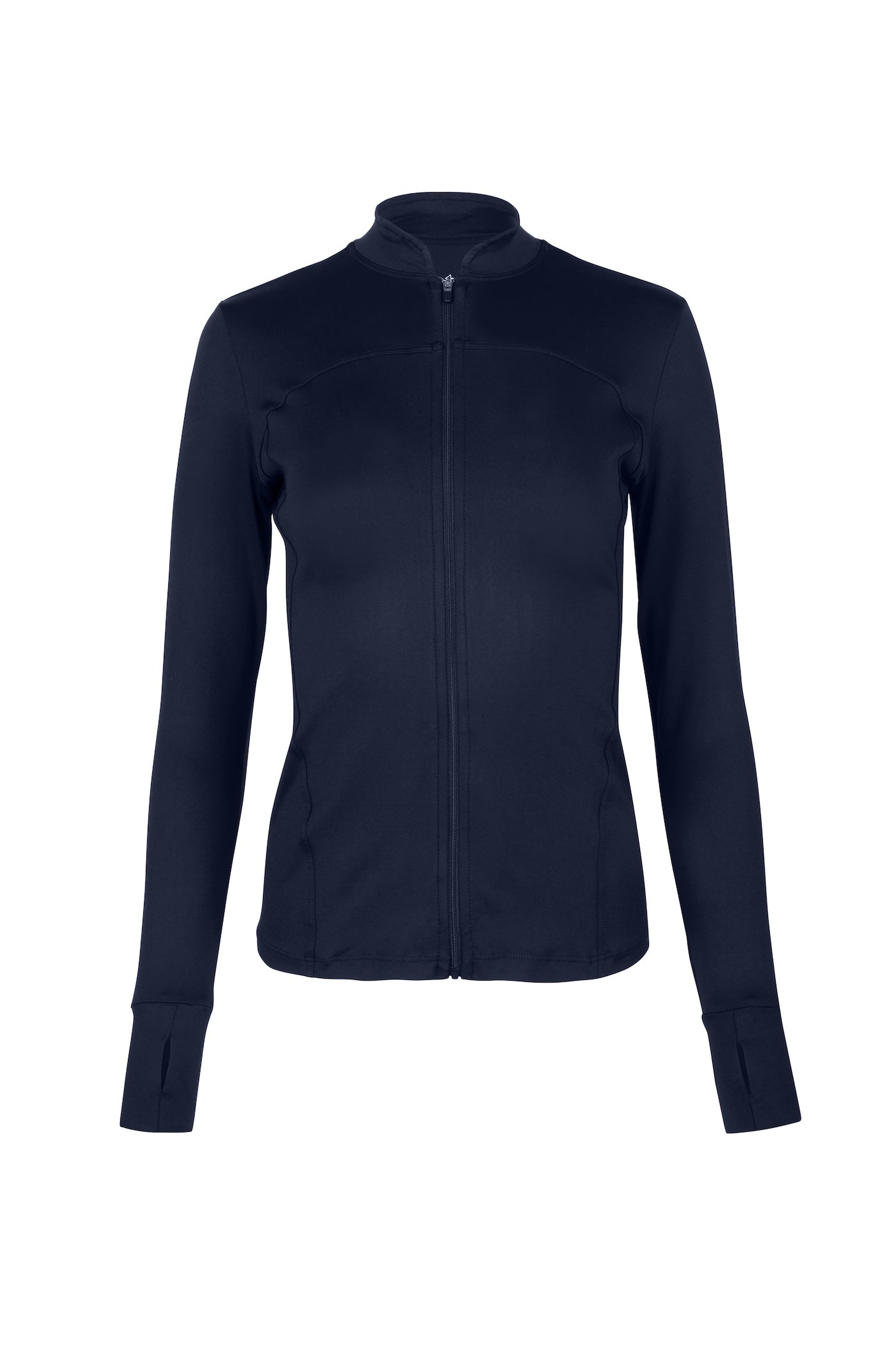 BRISA Zipper Jacket Navy Blue