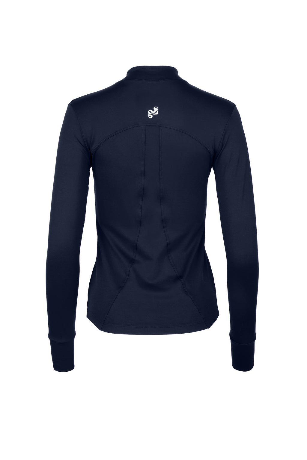 BRISA Zipper Jacket Navy Blue