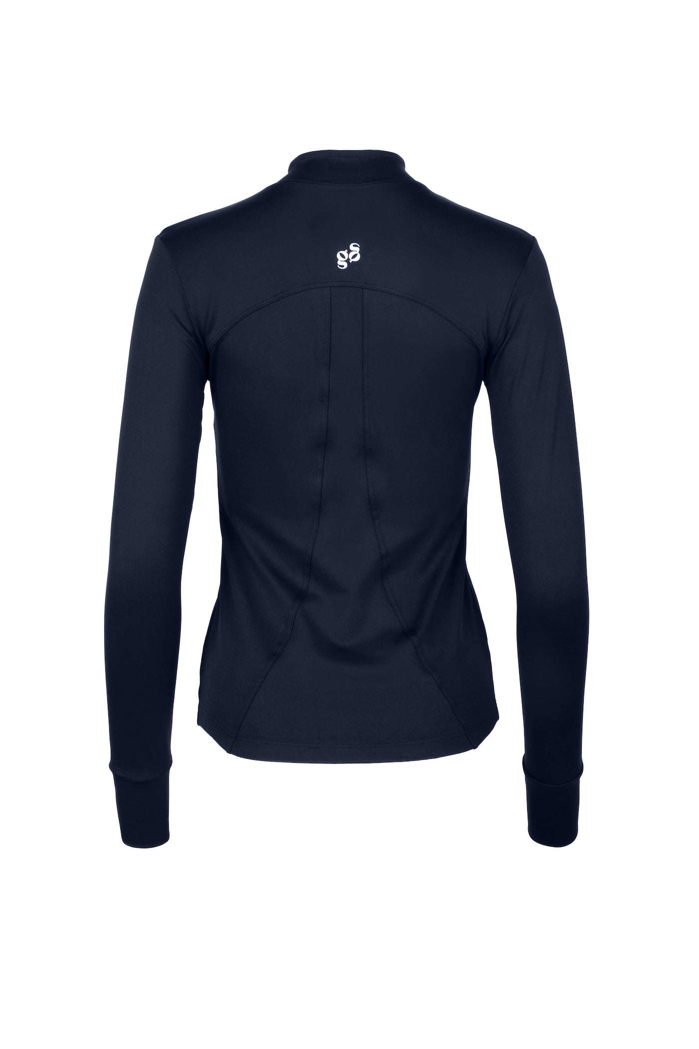 BRISA Zipper Jacket Navy Blue