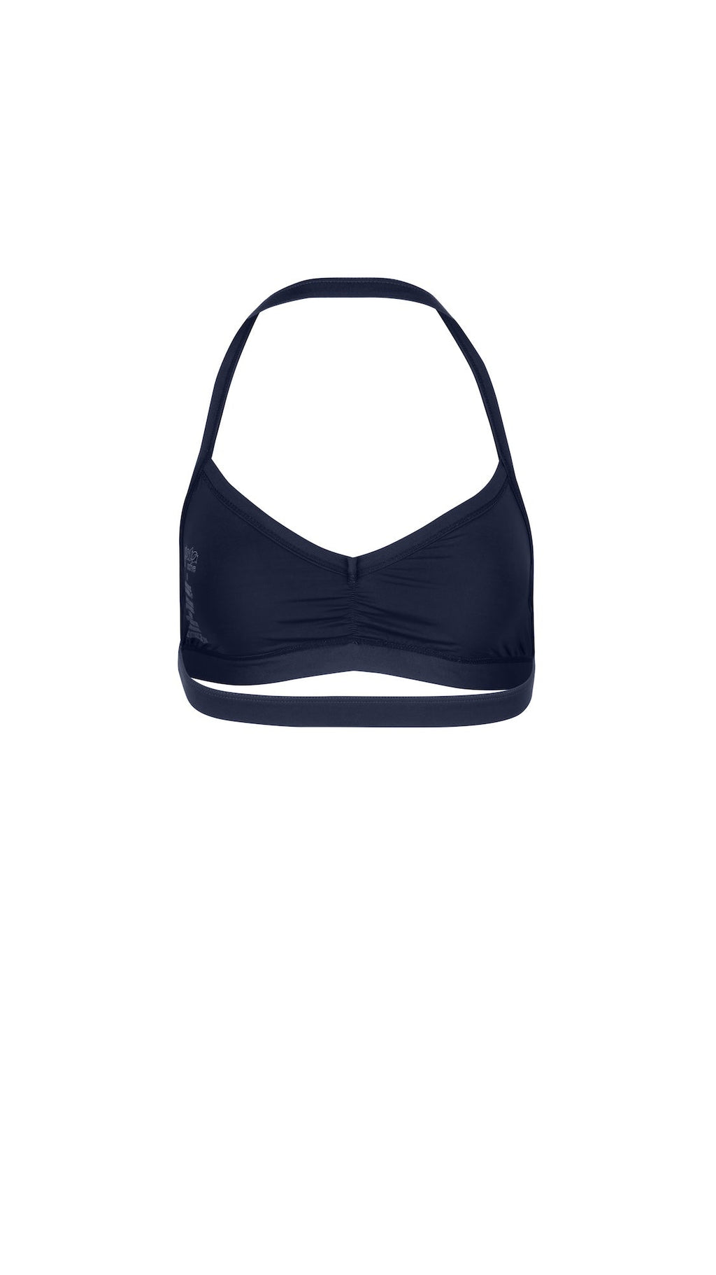 BRISA Halter Bra Navy Blue