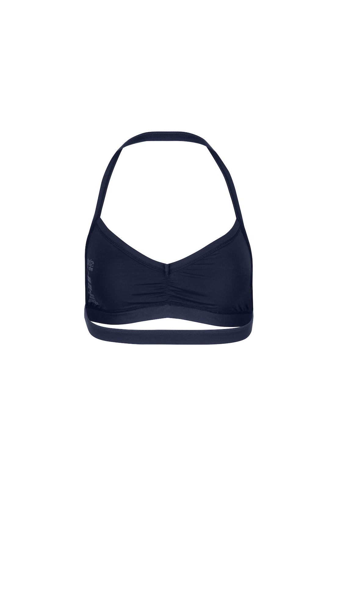 BRISA Halter Bra Navy Blue