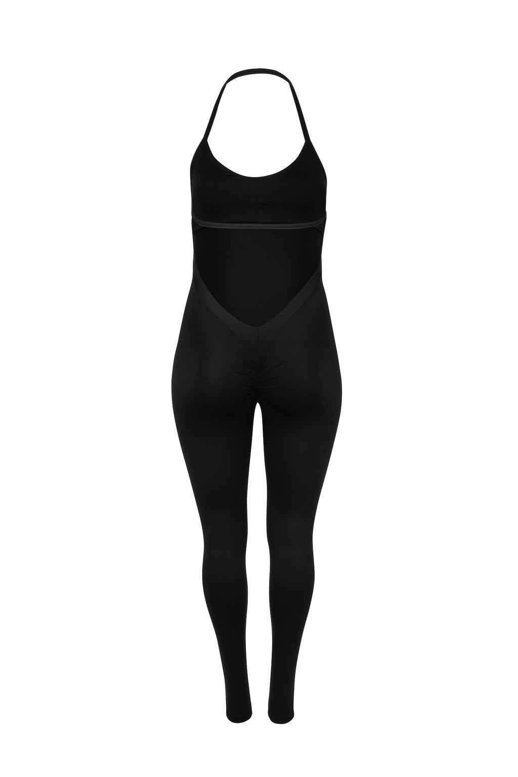 BRISA Halter One-Piece Long Black