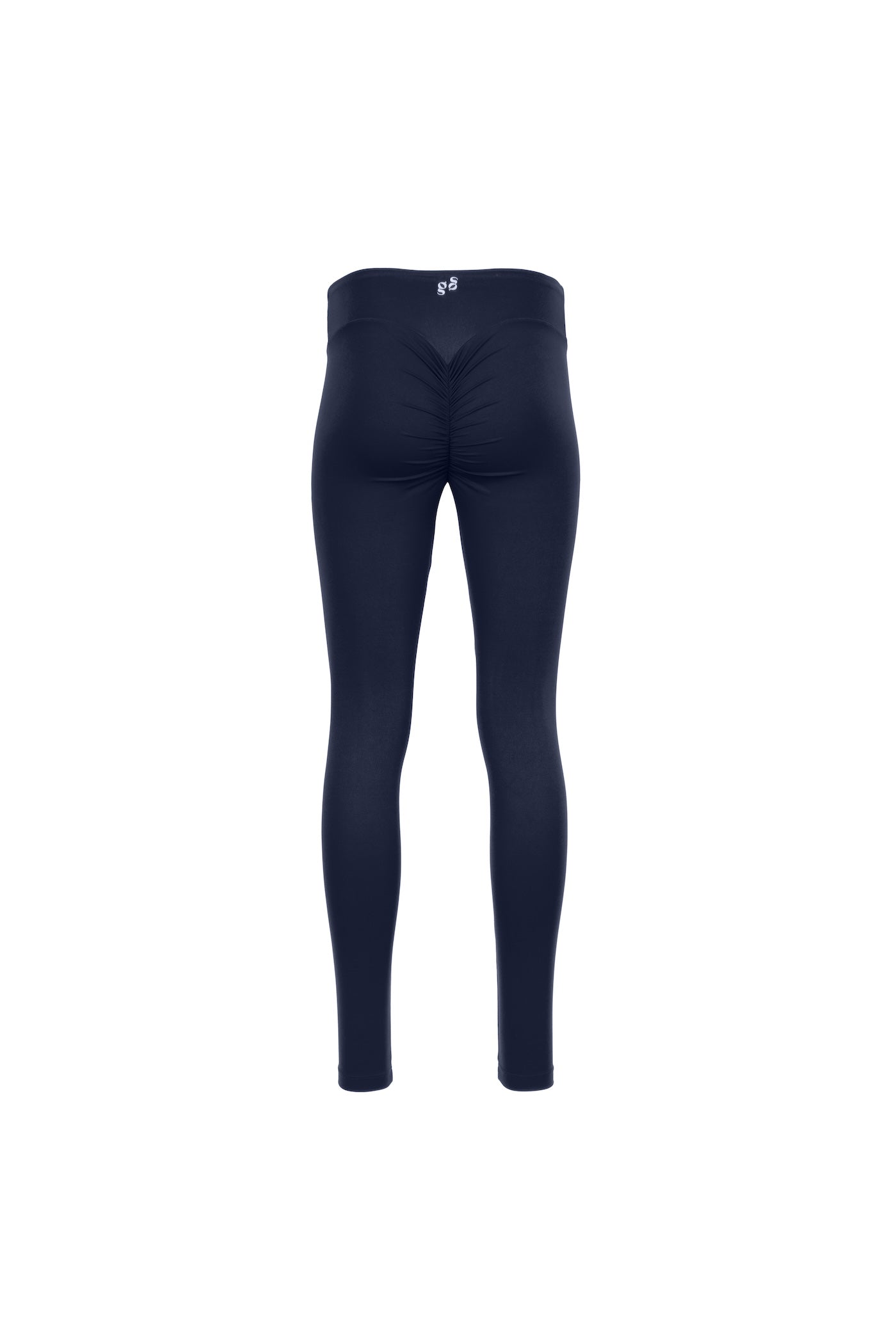 BRISA High Waist Scrunch Butt Leggings Navy Blue