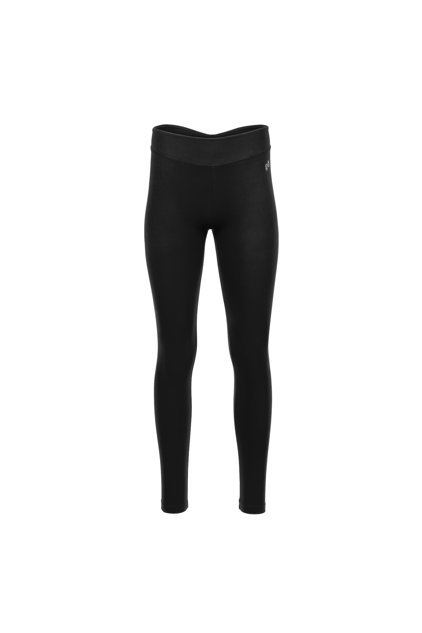 BRISA Mid Waist “V” Scrunch Butt Leggings Black