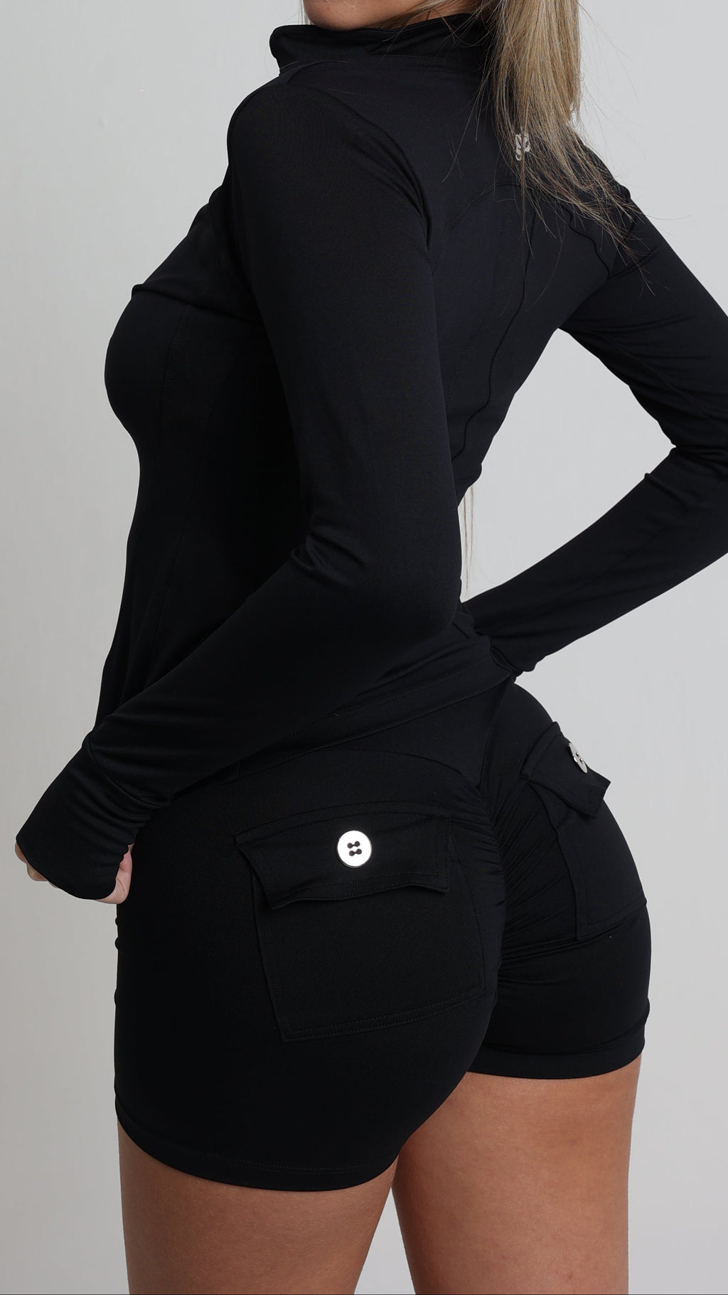 Brisa Pocket Shorts Black