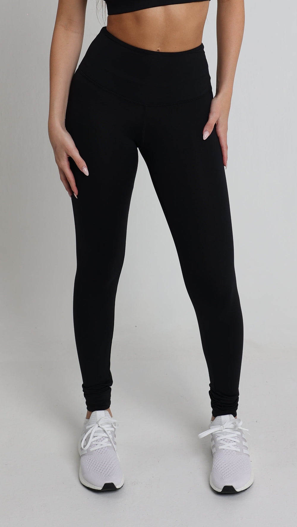 BRISA High Waist Leggings No Scrunch Black