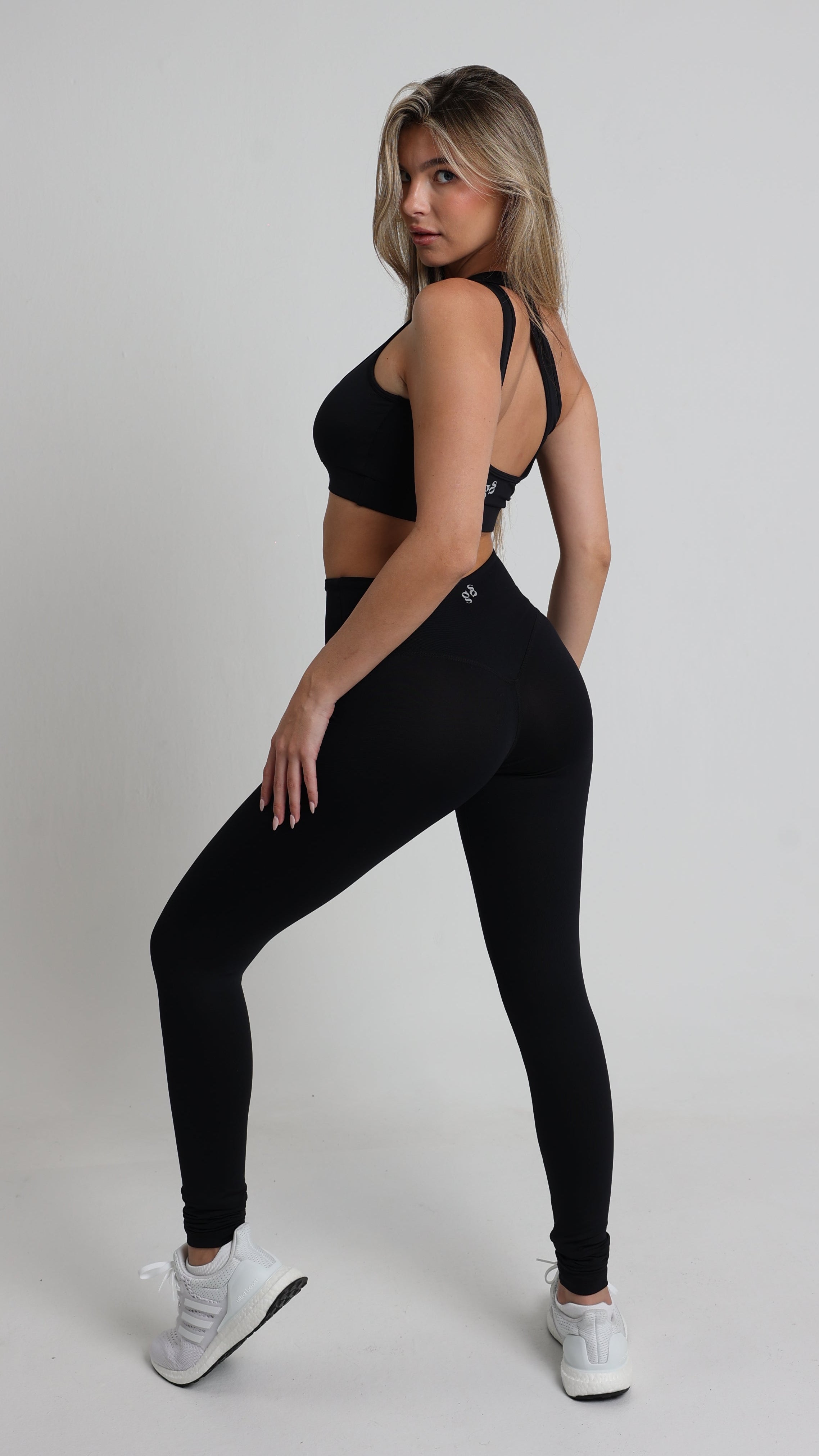 BRISA High Waist Leggings No Scrunch Black