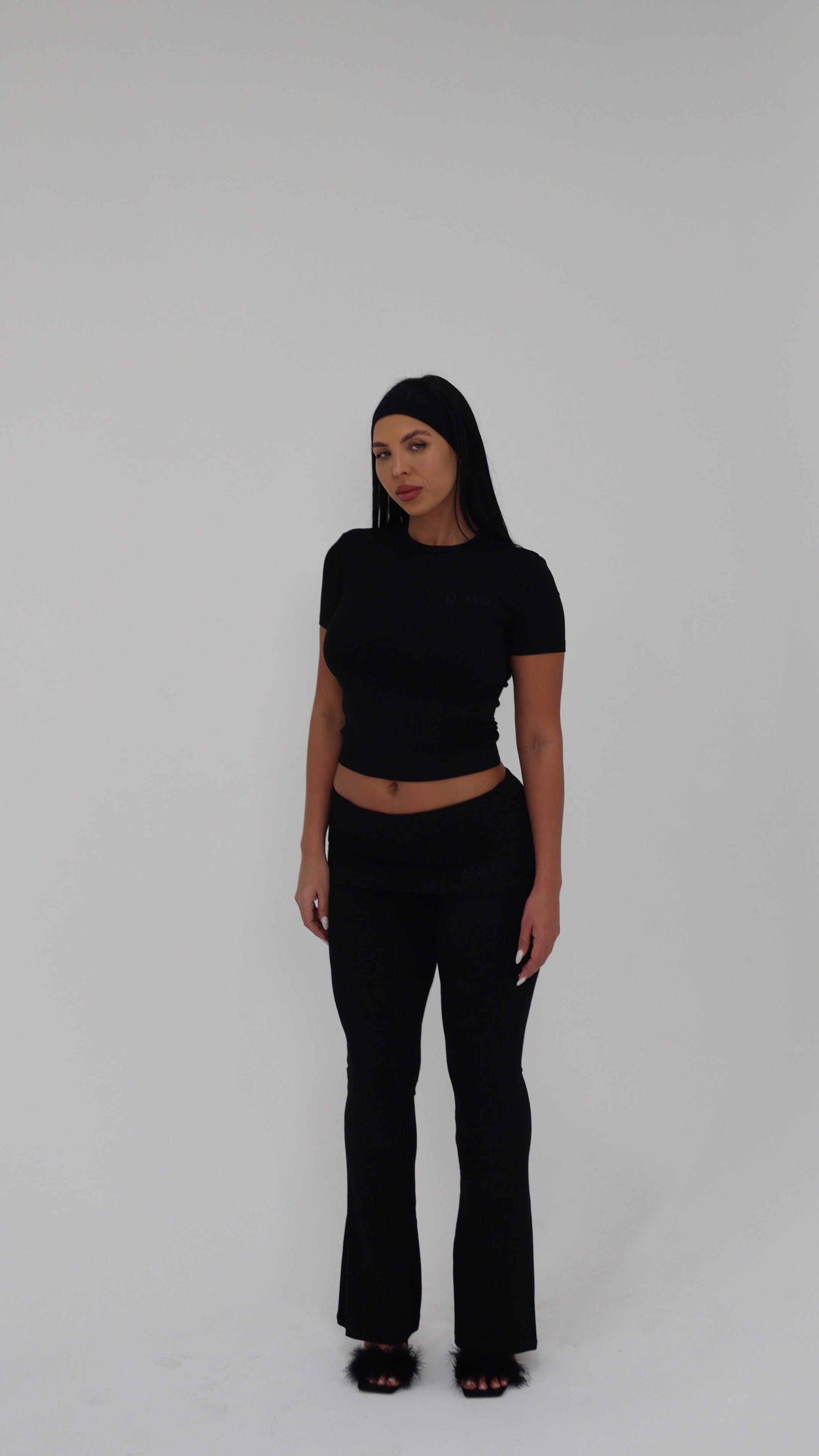 Comfort Form Tee + Headband Black