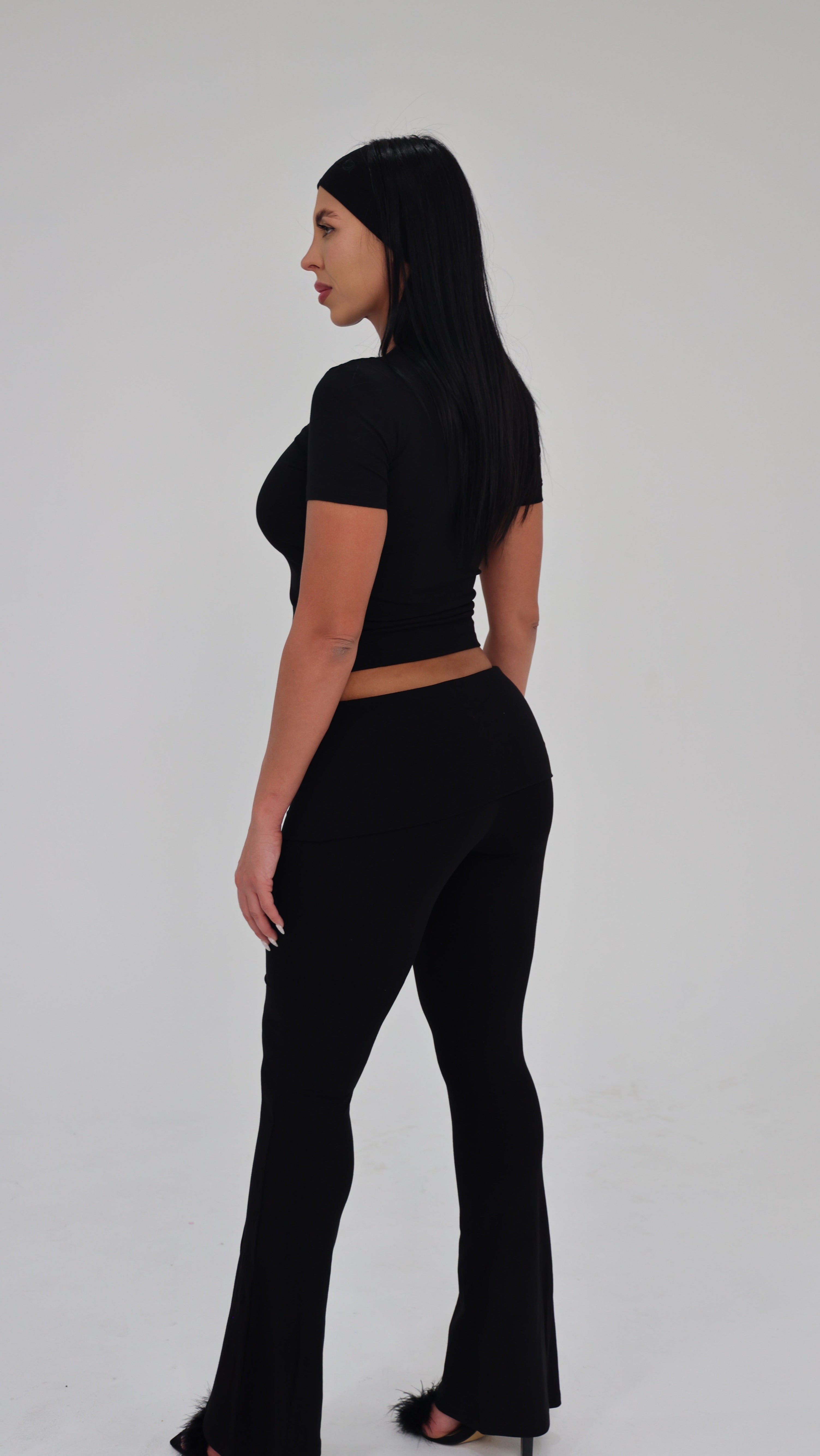 Comfort Form Tee + Headband Black