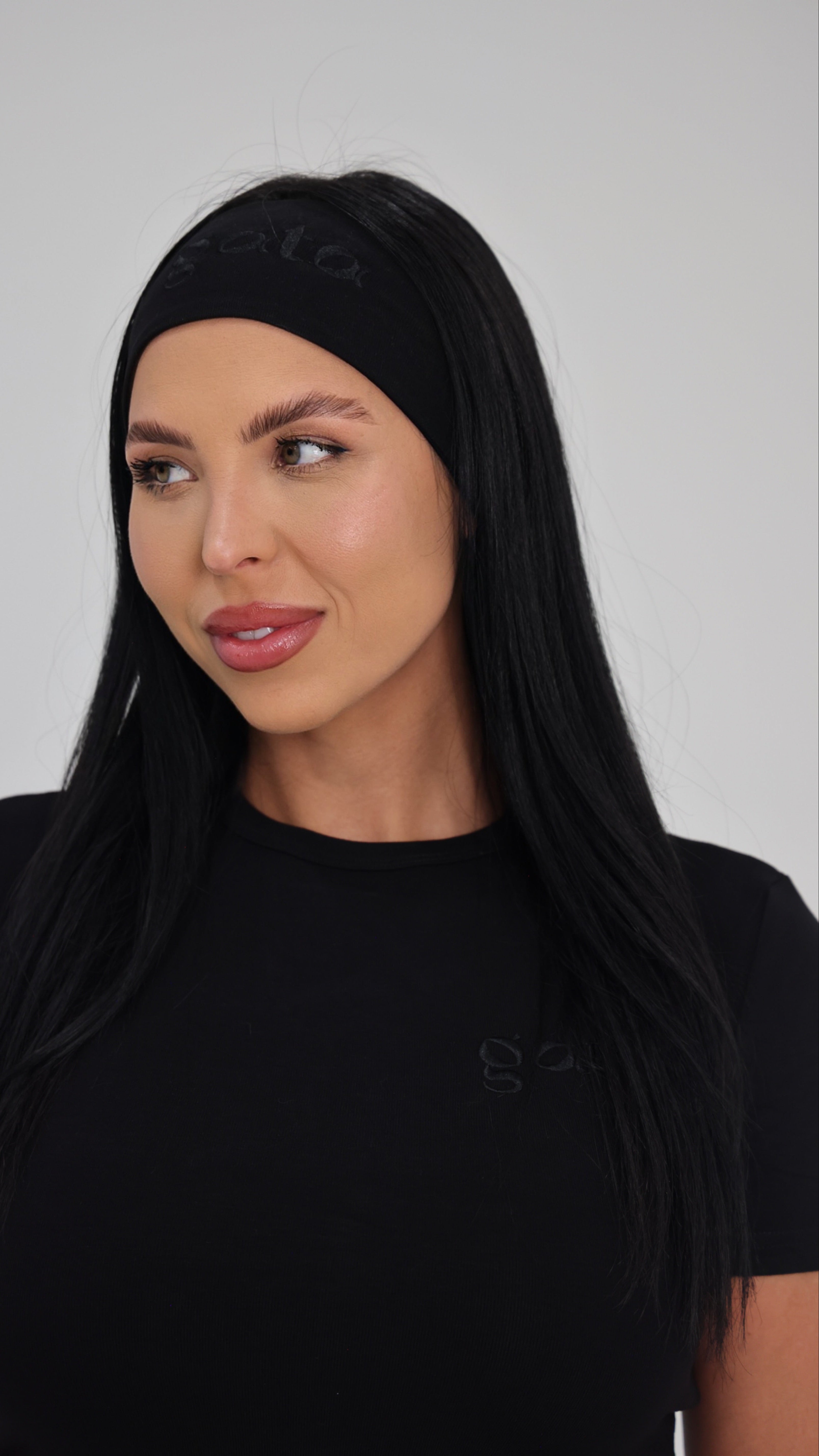 Comfort Form Tee + Headband Black