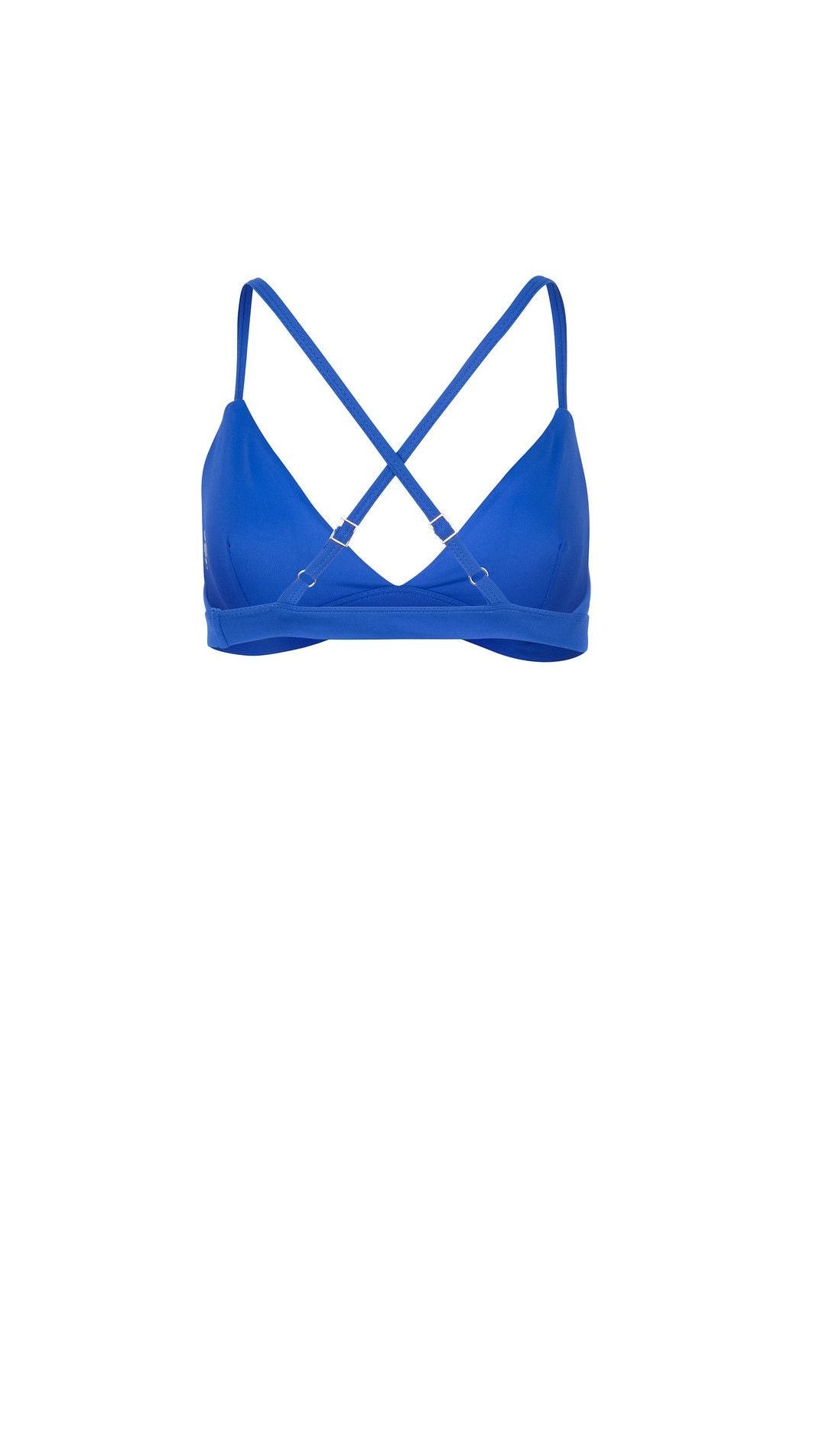 BRISA Triangle Sports Bra Ocean Blue