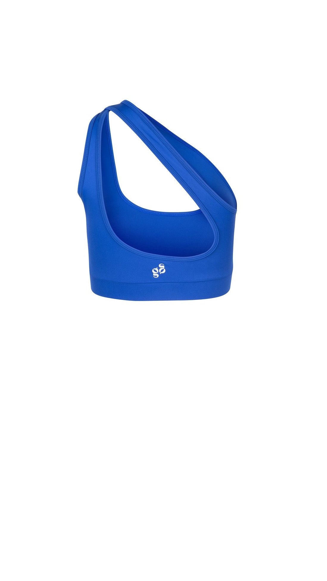 BRISA One-Shoulder Sports Bra Ocean Blue
