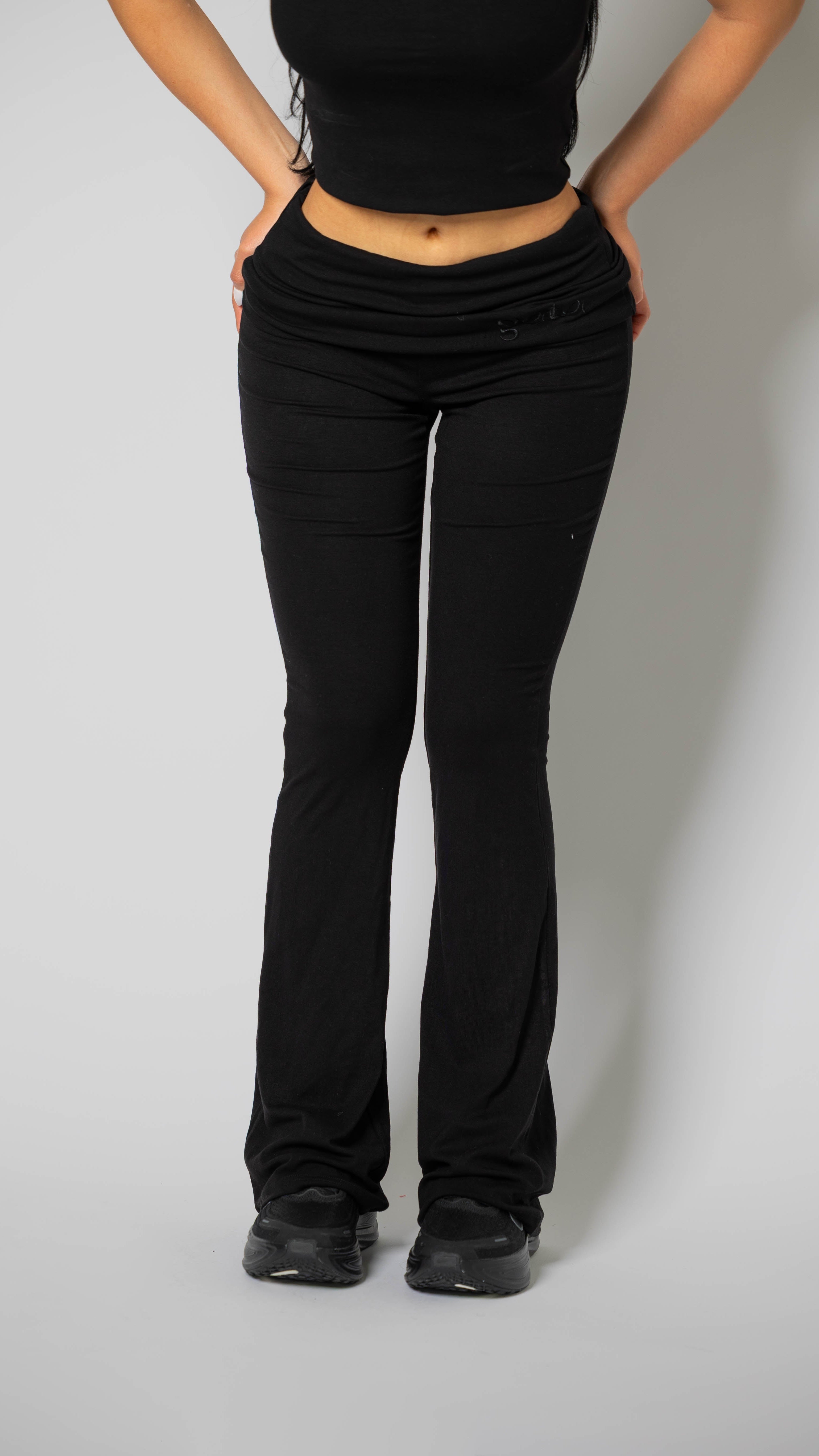 Flare Support Leggings Black