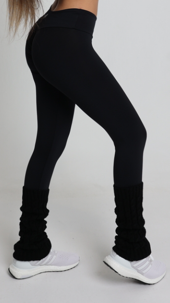 BRISA High Waist Scrunch Butt Leggings Black