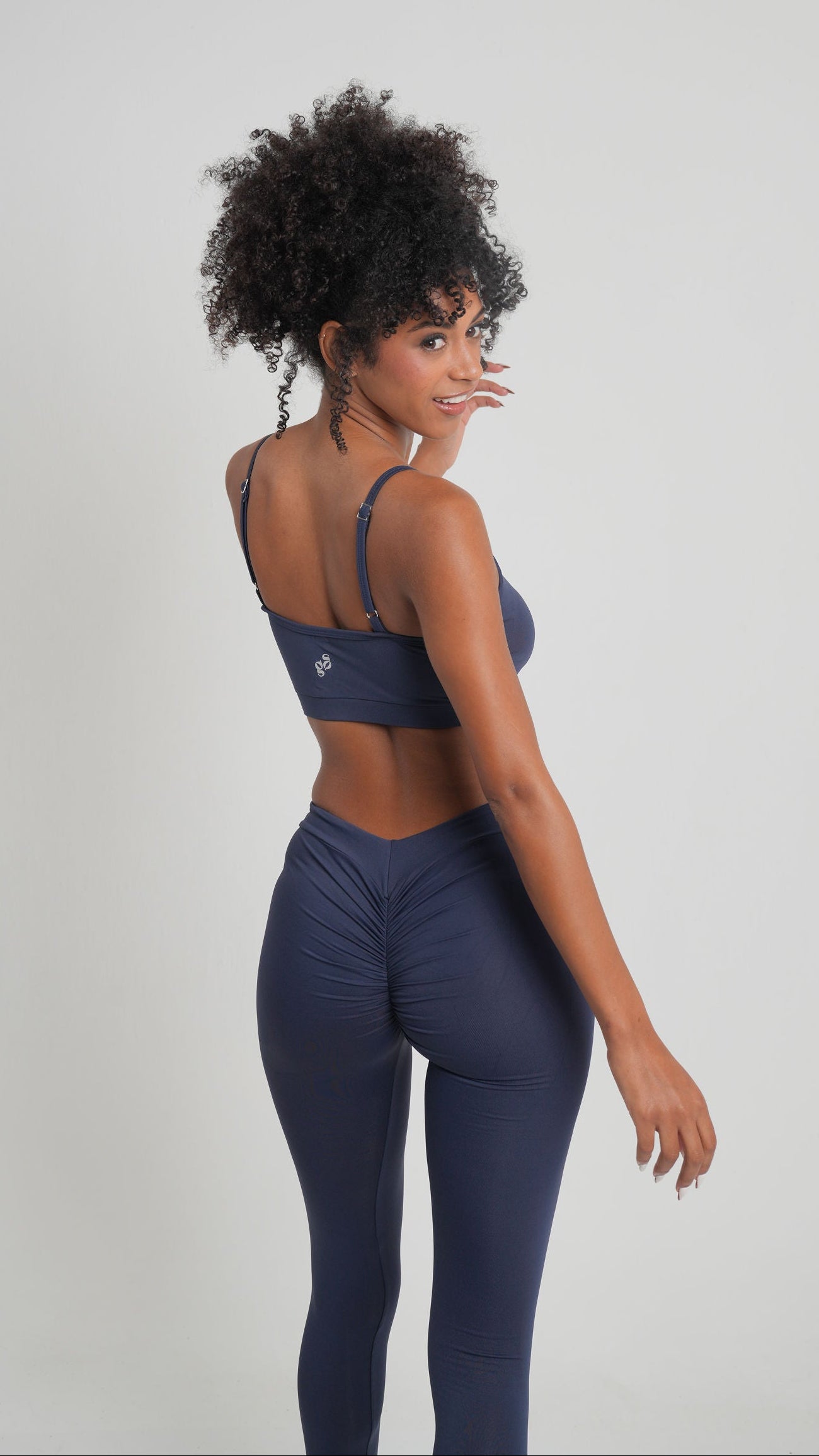 BRISA Regular Sports Bra Navy Blue