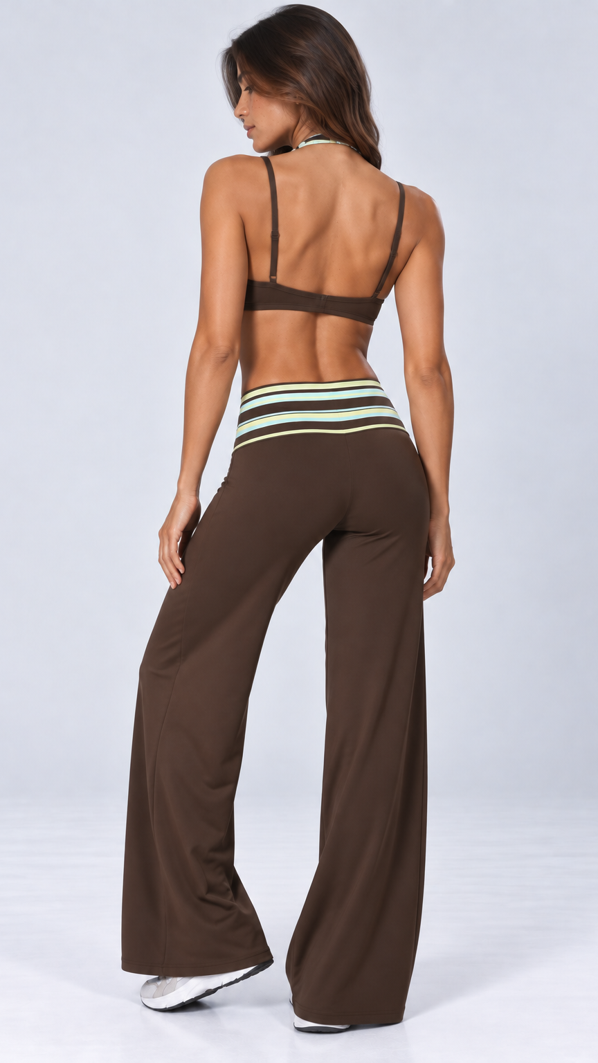 Striped Wide Leg Pants