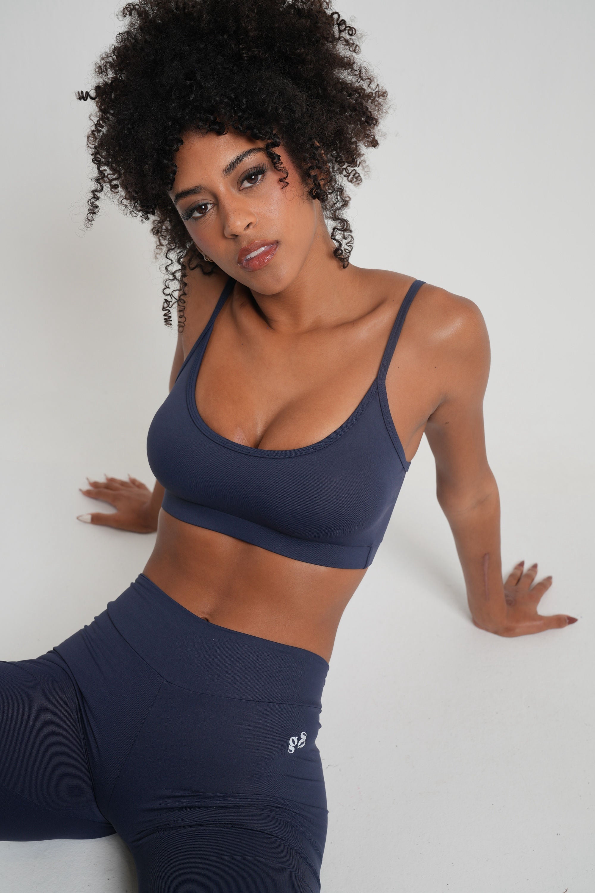 BRISA Regular Sports Bra Navy Blue